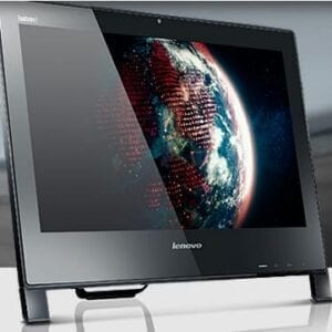Lenovo ThinkCentre Edge 92z on Grey Background