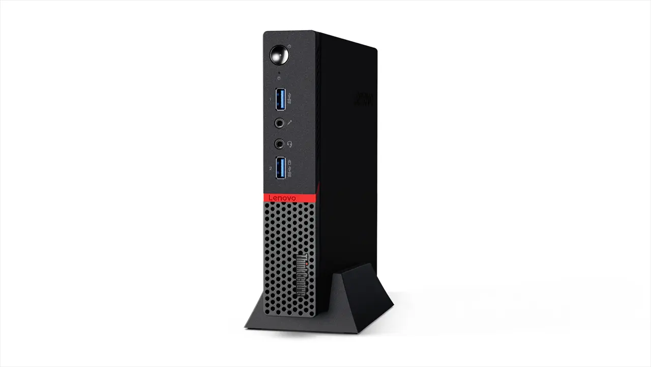 Lenovo ThinkCentre m600 on White Background