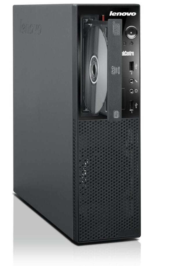 Lenovo ThinkCentre e73 on White Background