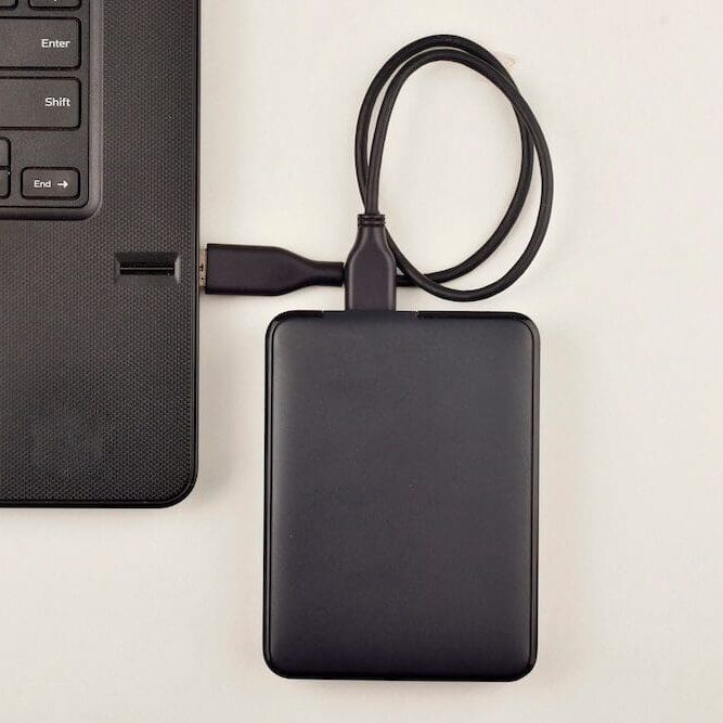 Preparing Your Laptop for Trade-In transferring data to a hard drive before trading it in for a new laptop